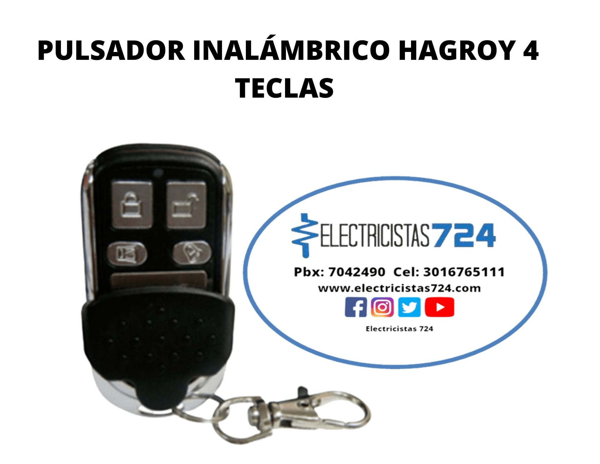 Pulsador inalámbrico Wireless - Instalación y funcionamiento en español 