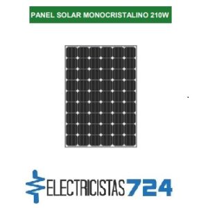 El Panel Solar Monocristalino 210W es una poderosa fuente de energía solar en un diseño compacto y eficiente. Con una capacidad de 210 vatios.
