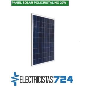 El Panel Solar Policristalino 20W es una soluciÃ³n compacta y eficiente para la generaciÃ³n de energÃ­a solar en aplicaciones de baja potencia.