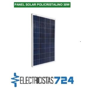 El Panel Solar Policristalino 30W es una soluciÃ³n compacta y eficiente para aprovechar la energÃ­a solar en aplicaciones de baja potencia. Con una capacidad estimada de 30 vatios