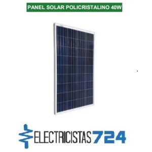 El Panel Solar Policristalino 40W es una soluciÃ³n eficaz y versÃ¡til para la generaciÃ³n de energÃ­a solar en aplicaciones de baja potencia. Ã‰ste panel utiliza tecnologÃ­a policristalina