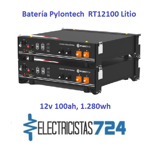 Batería Litio Pylontech 12V 100Ah