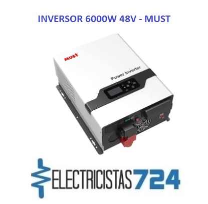 Tenemos disponibilidad para la venta Inversor Cargador 5000W-48V Must