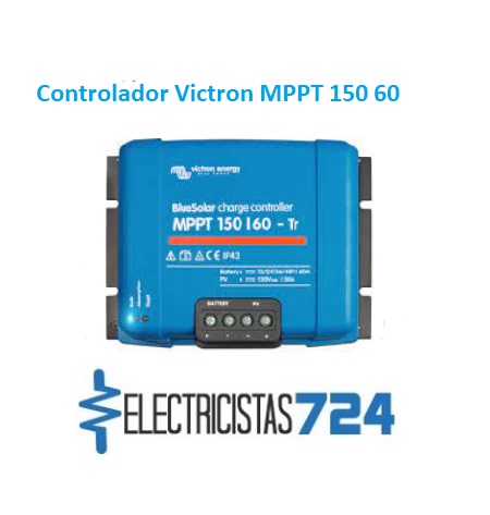 Tenemos disponibilidad para la venta el Controlador Victron MPPT 150 60