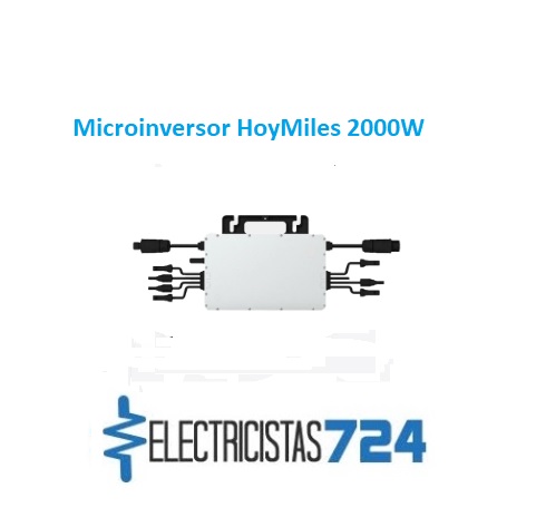 Tenemos disponibilidad para la venta el Microinversor HoyMiles 2000W