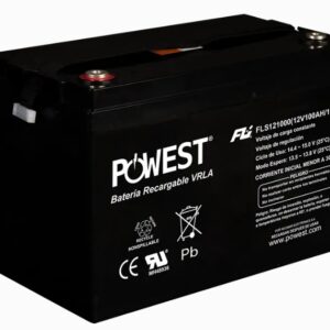 Batería Gel Ciclo Profundo Fuli Battery Sellada Libre de Mantenimiento